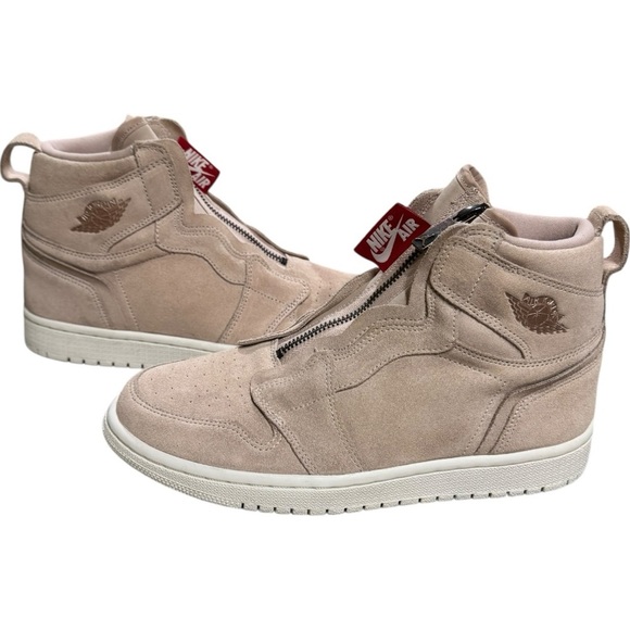 Air Jordan 1 Women's High Zip Particle Beige – US 7.5 – Luxe Streetwear Icon - Picture 4 of 14